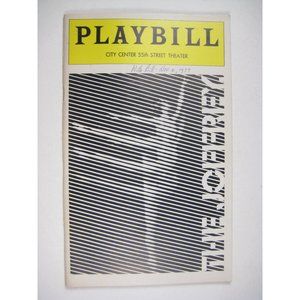 The Joffrey Ballet Playbill City Center 55th Street Theater NYC 1977 Anderson